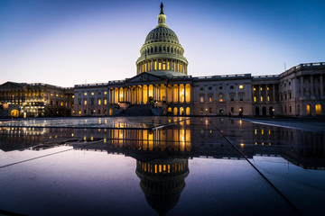 Capitol Building at Blue Hour