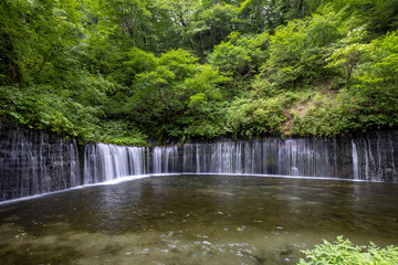 群馬　軽井沢　白糸の滝