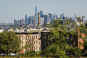Fototapeta na wymiar view of Manhattan 