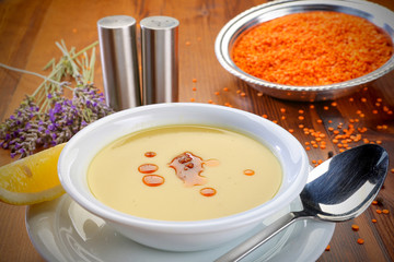 red lentil soup