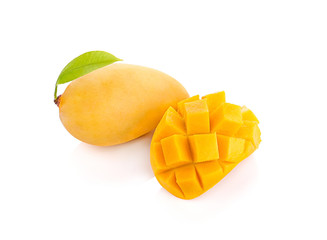 mango isolated on white background