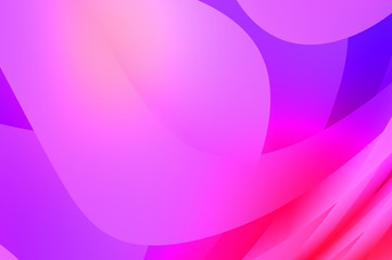 Abstract background with colorful gradient. Vibrant graphic wallpaper with stripes design. Fluid 2D illustration of modern movement.