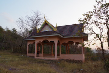 ラオス　パクセ　ワットプーサラオ