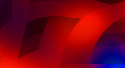 Abstract background with colorful gradient. Vibrant graphic wallpaper with stripes design. Fluid 2D illustration of modern movement.