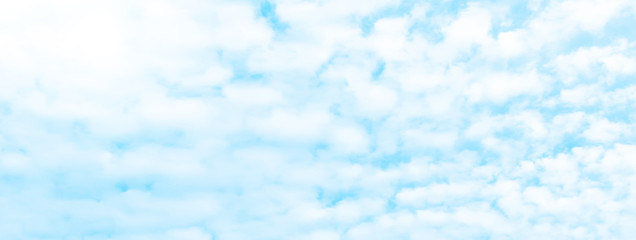 Blue sky and clouds panoramic shot 3507