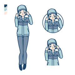 simple delivery woman_cry