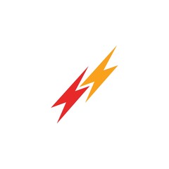 Lightning Logo Template vector icon