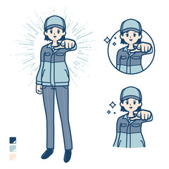 simple delivery woman_want-you