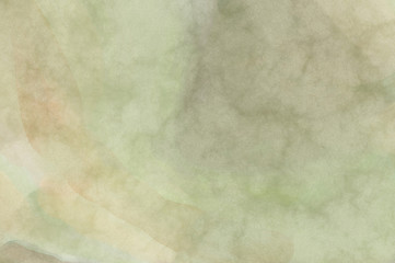 Modern painting of soothing brush strokes resembling alcohol inks. Watercolor abstract painting with pastel colors for poster, wall art, banner, card, book cover or packaging.