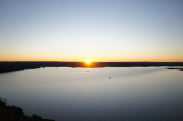 Lake Travis Sunset, Texas