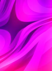 Abstract background with colorful gradient. Vibrant graphic wallpaper with stripes design. Fluid 2D illustration of modern movement.