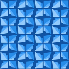 Fototapeta premium Angular geometric pattern. Make any surface attractive.