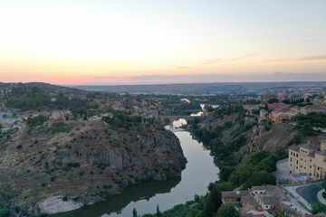 Obraz premium Toledo y Tajo