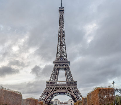 The Eiffel Tower in Fall
