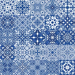 Portuguese vintage azulejo tiles.