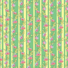 Elegant seamless pattern flowers, vector illustration Graphic modern pattern. Vector illustration background. Vector design print template. Vector design print template.