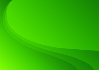 Abstract Green background, modern style overlay, with space for design, text input. Vector illustration.