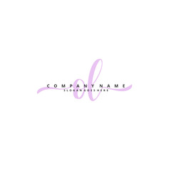 O L OL Initial handwriting and signature logo design with circle. Beautiful design handwritten logo for fashion, team, wedding, luxury logo.