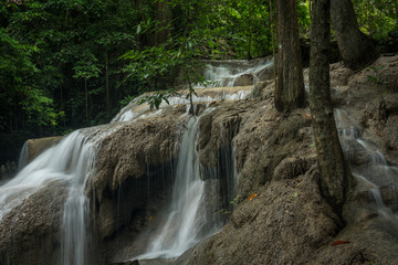 In the Thailand Jungles of Kanchanaburi is the Fairytale Realm know as Erawan