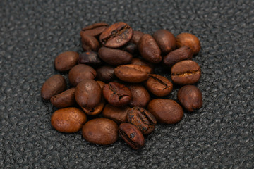 Roasted coffee beans for cooking
