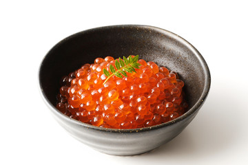 いくらの醤油漬け　Salmon roe (Japanese red caviar)