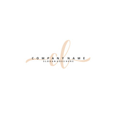 C L CL Initial handwriting and signature logo design with circle. Beautiful design handwritten logo for fashion, team, wedding, luxury logo.