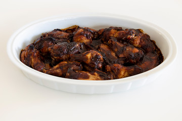 Honey Soy Chicken Wing Nibbles