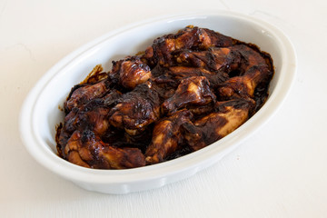 Honey Soy Chicken Wing Nibbles