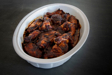 Honey Soy Chicken Wing Nibbles