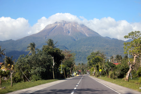 Mount Bulusan - Road View