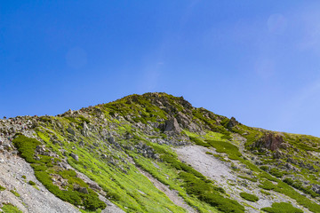 【北アルプス・立山】 雄山 登山道