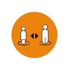 social distancing, wash hand with soap icon, protection from spread virus, prevention safety, people isolation from coronavirus