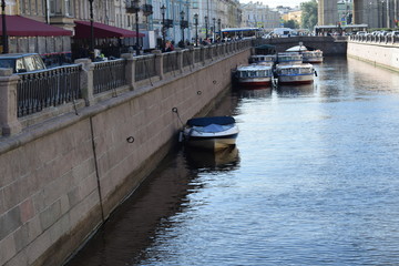 boat on the river