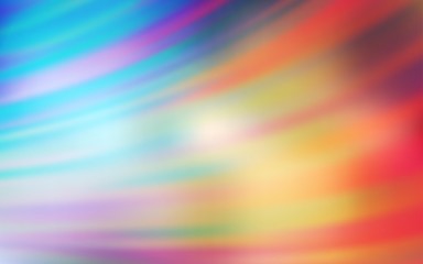 Obraz premium Light Blue, Red vector background with bent lines. A shining illustration, which consists of curved lines. New composition for your brand book.