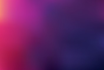 Dark Pink, Red vector blurred bright texture.