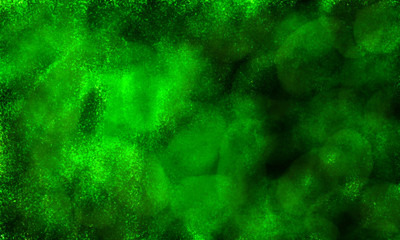 Abstract background: natural dark green painting	