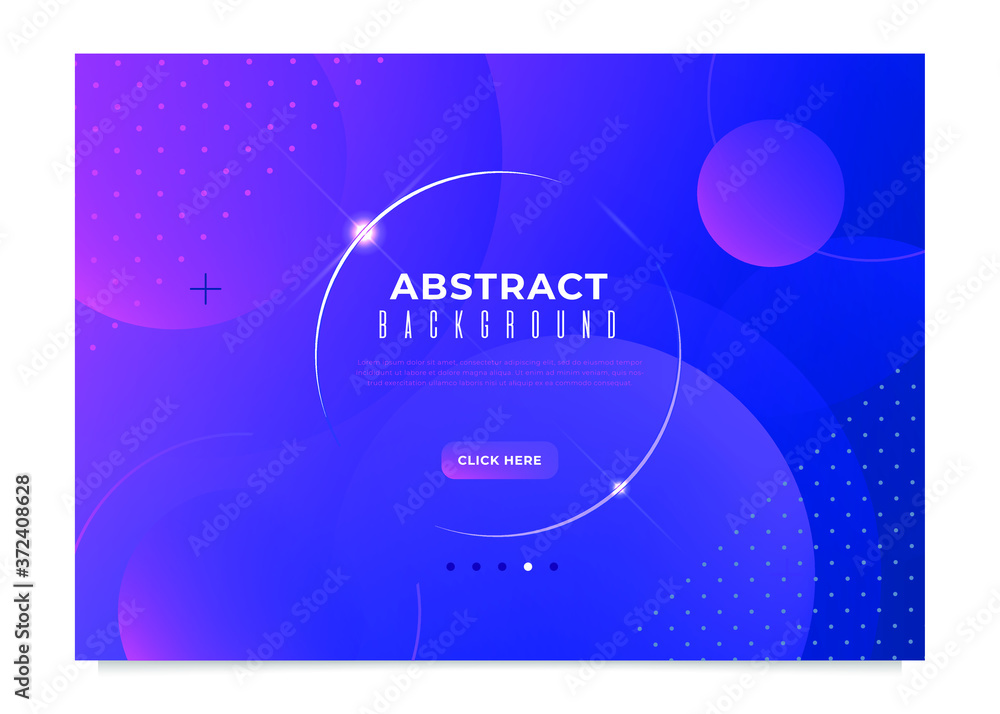 Poster abstract fluid 3d background with liquid modern shapes . isolated vector elements