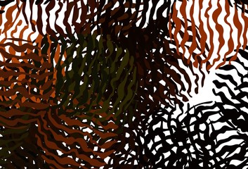 Dark Red vector template with lines.