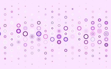Light Purple vector backdrop with dots.