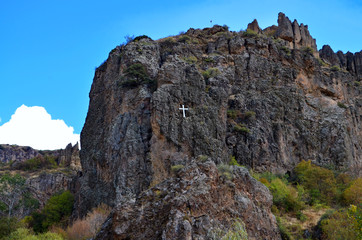Fototapeta na wymiar Armenia Geghard Scenery