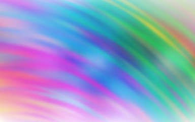 Light Multicolor vector layout with wry lines. Shining colorful illustration in simple style. Brand new design for your ads, poster, banner.