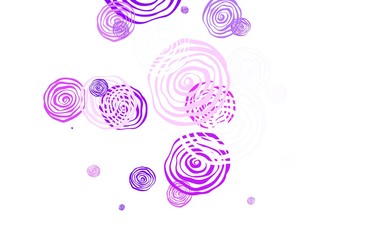 Light Purple, Pink vector elegant template with roses.
