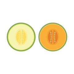 Melon vector. wallpaper. Melon logo. sign. symbol.