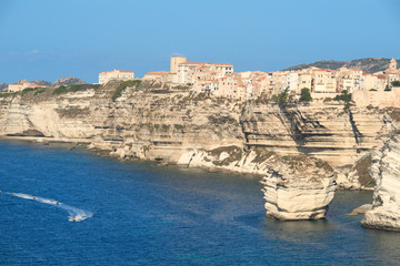 Bonifacio at island Corsica