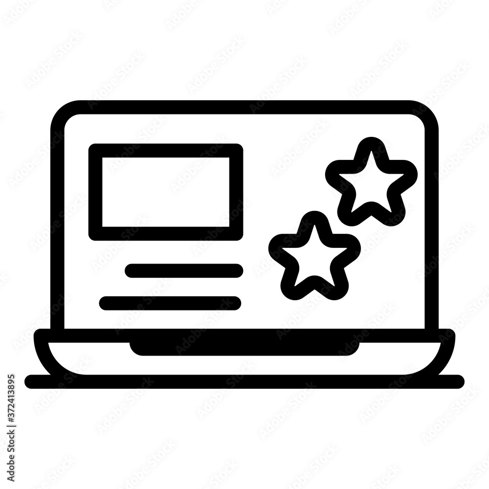 Poster badge worker icon. outline badge worker vector icon for web design isolated on white background