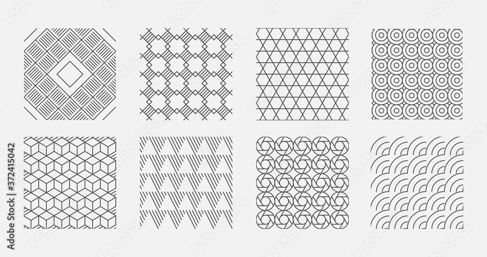 Poster geometrical pattern. abstract digital backgrounds technology frames tech shapes vector illustrations