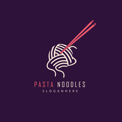 Pasta  Logo Design Vector