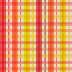 red and yellow plaid