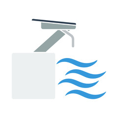 Diving Stand Icon