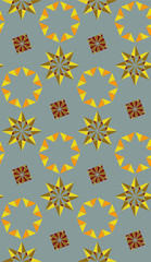 Bright colors of seamless pattern.